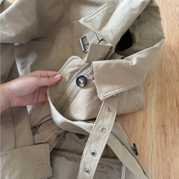 Zara Beige Trench Coat - Picture 8 of 9